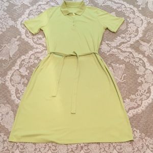 NWOT Lime Polo Dress